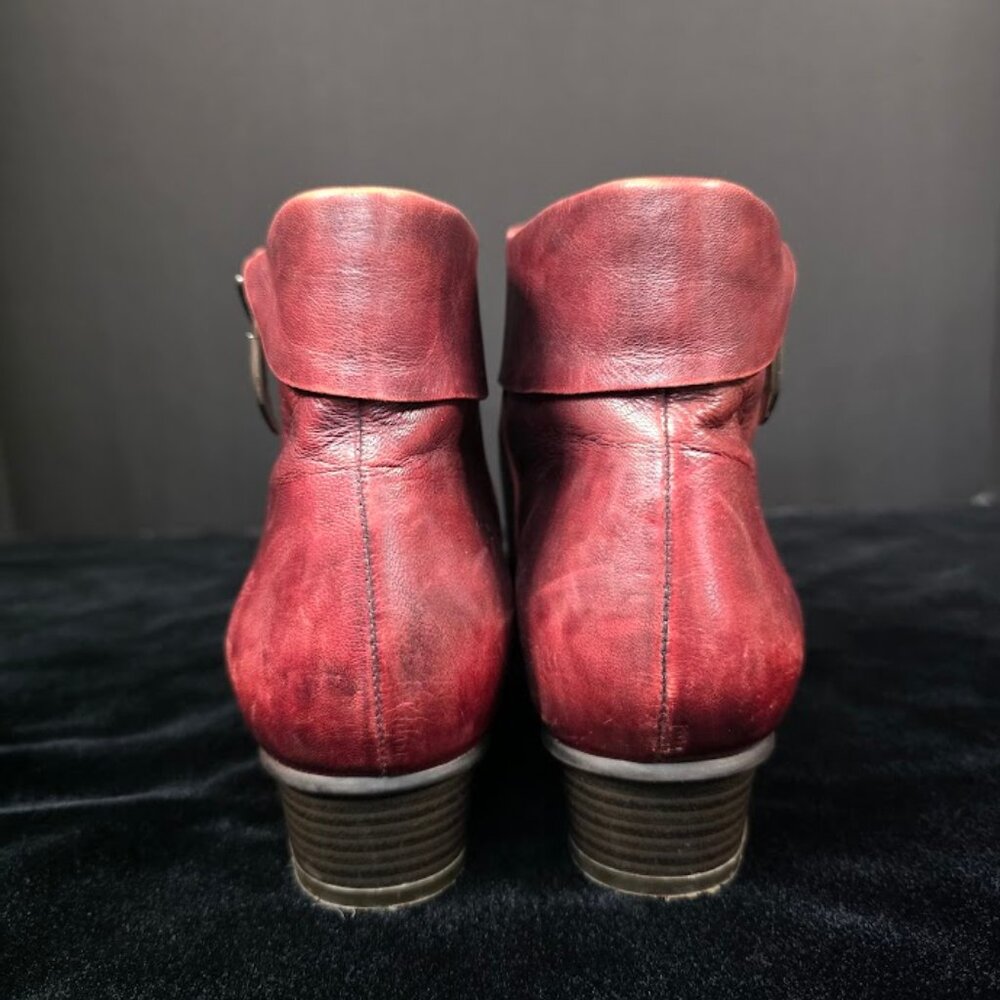 Regarde Le Ciel - Stefany 03 Sangria Zip Pant Boot 38 (US 7.5) - Picture 4 of 12